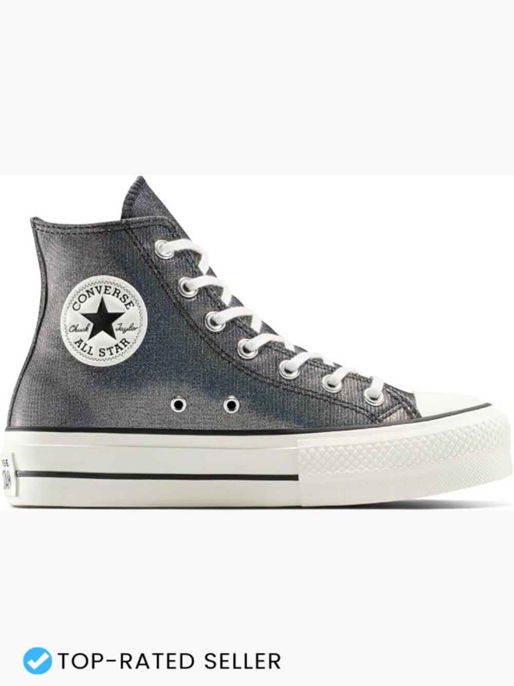 Sparkle Platform High Top Sneakers Chunky Lift Shoe Y2K Style Comfortable Casual